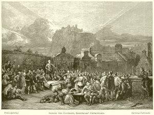 Firma del Pacto, Cementerio de Greyfriars