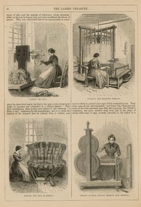 Producción de seda de English School