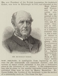 Sir Archibald Geikie de English School