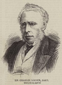 Sir Charles Locock, Baronet (grabado) de English School