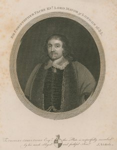 Sir Christopher Packe, Alcalde de Londres, 1655