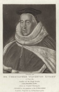 Sir Christopher Yelverton, Caballero de English School