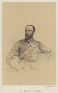 Sir Evelyn Wood, VC (litografía)