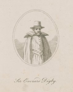 Sir Everard Digby, un miembro de la Conspiración de la Pólvora de English School