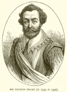 Sir Francis Drake (N. 1545, M. 1596) de English School