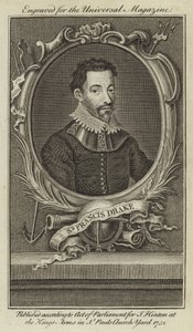 Sir Francis Drake de English School