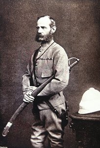 Sir Frederick S. Roberts, comandante en la Segunda Guerra Afgana de English School