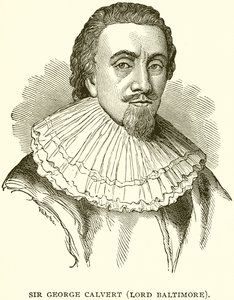 Sir George Calvert (Lord Baltimore) de English School
