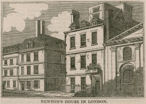 La Casa de Sir Isaac Newton, St Martins Street, Leicester Square, Londres