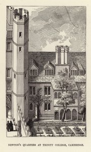 Habitaciones de Sir Isaac Newton en el Trinity College, Cambridge