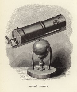 Telescopio de Sir Isaac Newton de English School