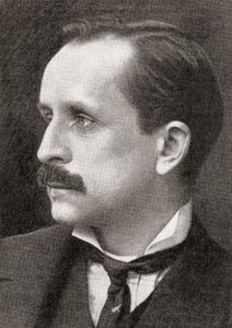 Sir James Matthew Barrie, de la revista The World and His Wife, publicado en 1907 de English School