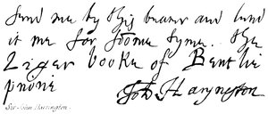 Sir John Harrington
