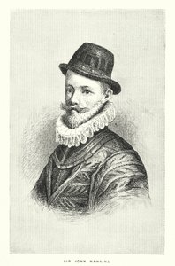 Sir John Hawkins (grabado) de English School