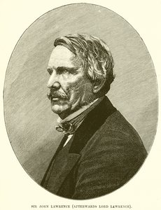 Sir John Lawrence (Después Lord Lawrence) de English School