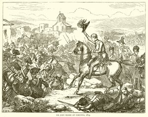 Sir John Moore en Corunna, 1809