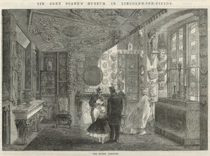 Museo de Sir John Soane en Lincolns Inn Fields: El Salón del Monje de English School