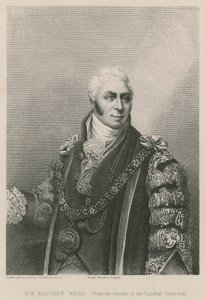 Sir Matthew Wood, Alcalde de Londres, 1809 de English School