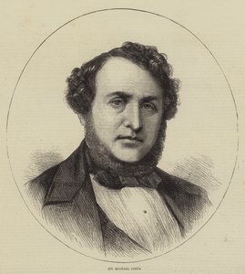 Sir Michael Costa (grabado) de English School
