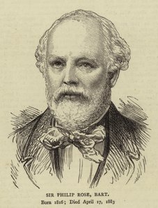 Sir Philip Rose, Baronet de English School