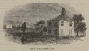 Lugar de nacimiento de Sir R Peel de English School