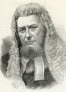 Sir Richard Paul Amphlett (1809-83) de The Illustrated London News 7 de febrero de 1874 de English School