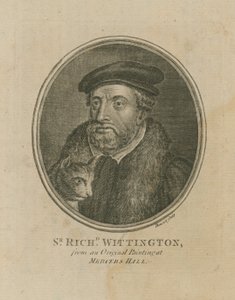 Sir Richard Whittington de una pintura en Mercers Hall de English School