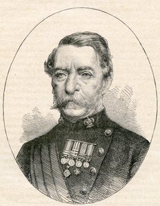 Sir Robert Napier, 1868 de English School