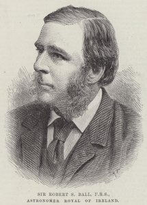 Sir Robert S Ball, FRS, astrónomo real de Irlanda de English School
