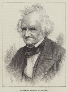 Sir Samuel Bignold, de Norwich (grabado) de English School