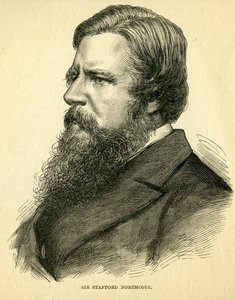 Sir Stafford Northcote, 1º Conde de Iddesleigh (1818-87)