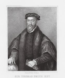 Sir Thomas Smith KNT (grabado) de English School