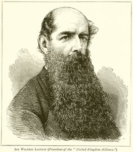 Sir Wilfrid Lawson (Presidente de la Alianza del Reino Unido) de English School