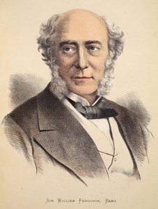 Sir William Ferguson, Bart, ilustración de La Edición Pictórica de la Vida y Descubrimientos de David Livingstone por J. Ewing Richie, pub. por A. Fullarton & Co., 1876 de English School