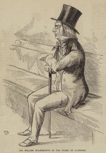 Sir William Molesworth en la Cámara de los Comunes de English School