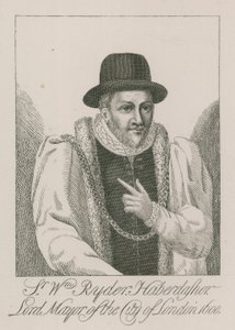 Sir William Ryder, mercero, Alcalde de Londres, 1600 de English School