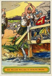 Sir William Wallace en el Puente de Stirling de English School