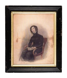 Boceto de Anne Lister de Shibden Hall