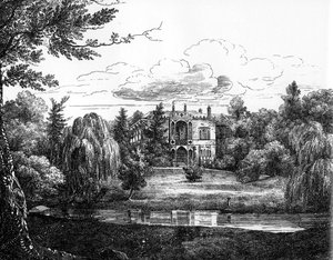 Boceto de Greenbank House, Liverpool de English School