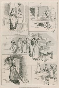 Bocetos en las fábricas de fósforos de Bryant and May, Bow de English School