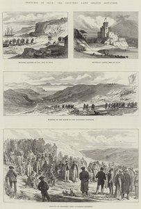 Bocetos en Skye, la Agitación de la Liga de Tierras de los Arrendatarios de English School