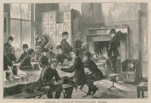 Bocetos en la calle del telégrafo - la cocina de los chicos