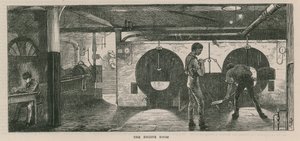 Bocetos en la calle del telégrafo - la sala de máquinas de English School