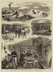 Bocetos en los territorios de los Estados Unidos, I