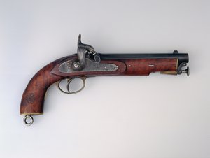 Pistola de percusión de ánima lisa .656, 1873