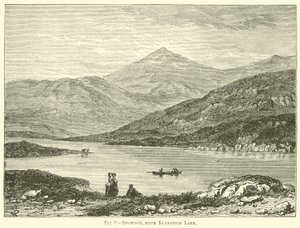 Snowdon, desde el lago Llanberis