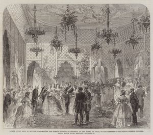 Soirée dada, 24 de septiembre, por el Burgomaestre y el Consejo Común de Bruselas, en el Hotel de Ville, a los Miembros del Congreso de Ciencias Sociales de English School