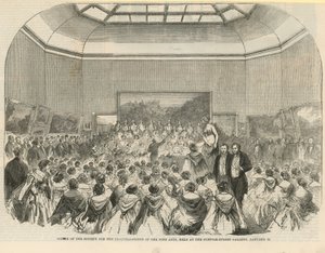 Velada de la Sociedad para el Fomento de las Bellas Artes de English School