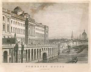 Somerset House, The Strand, Londres de English School