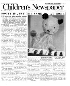Sooty, portada de 